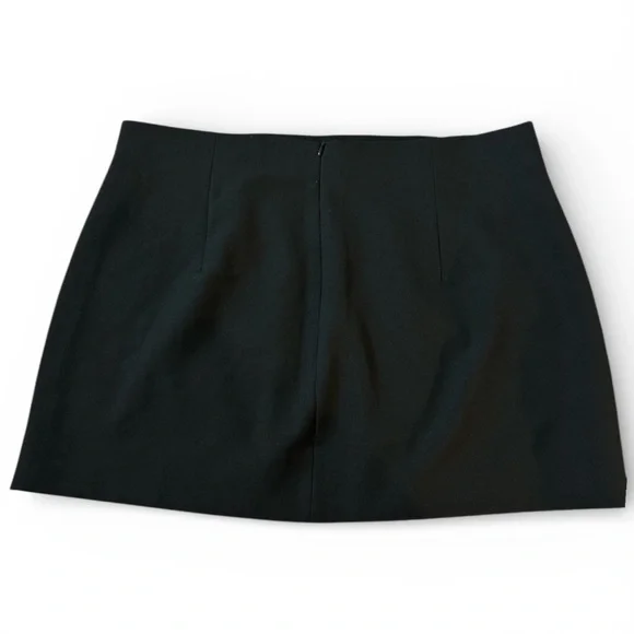 Zara Woman’s Black Twill Mini skirt size XXL - Picture 5 of 8